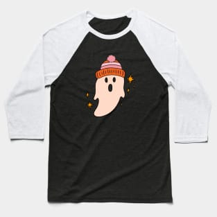 Fall Ghost Baseball T-Shirt